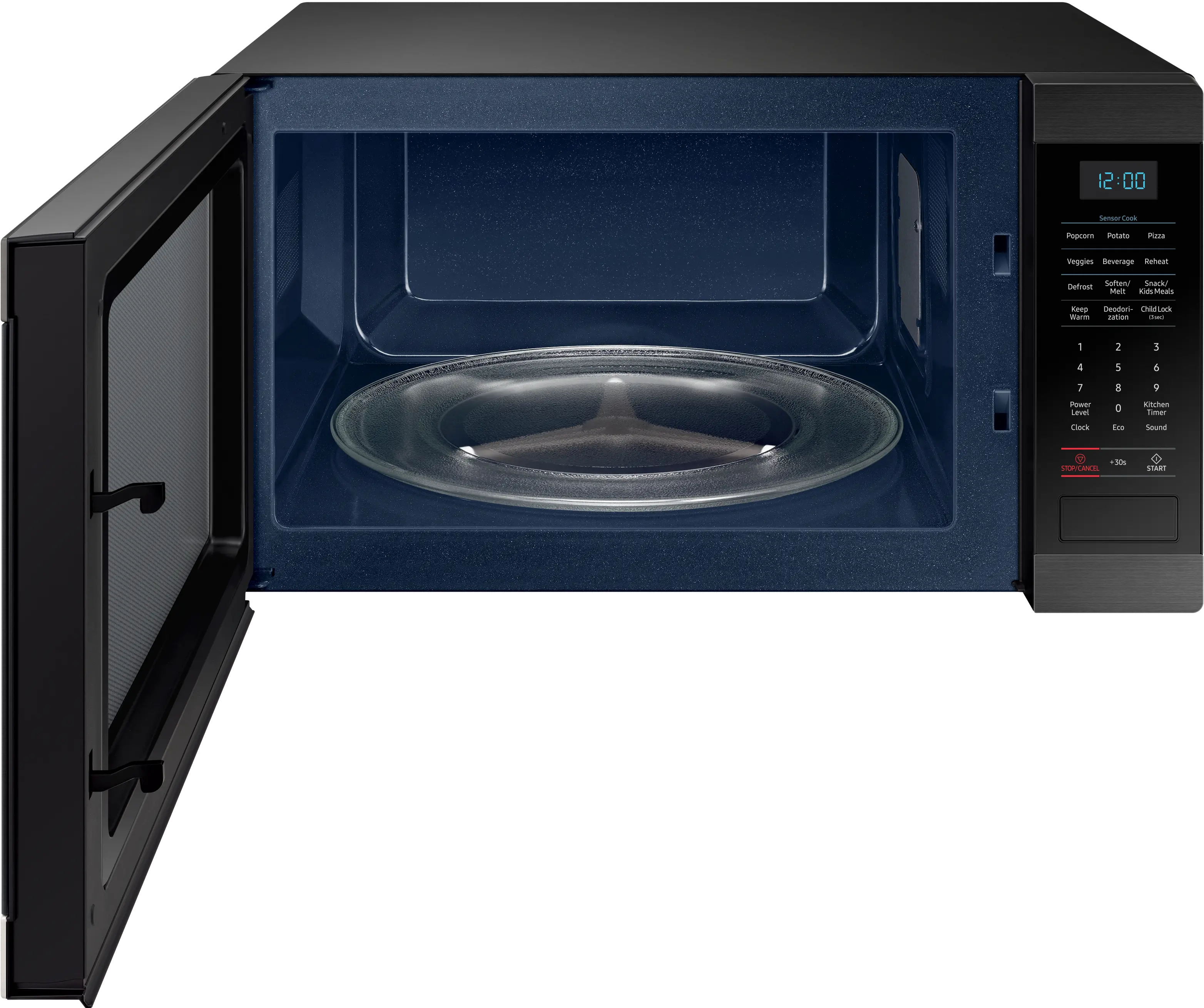 MS19M8020TG Samsung Countertop Microwave - 1.9 cu. ft., Black Stainless Steel-3