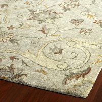 5 x 8 Medium Transitional Mushroom Tan Area Rug - Helena