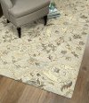 5 x 8 Medium Transitional Mushroom Tan Area Rug - Helena-2