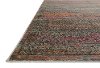 5 x 7 Medium Charcoal Gray and Sunset Area Rug - Javari-1