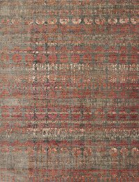 JV-07/5.3X7.4-STEELSUNRISE 5 x 7 Medium Steel Gray and Sunrise Area Rug - Javari-2