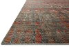 8 x 10 Large Steel Gray and Sunrise Area Rug - Javari-1