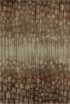 5 x 8 Medium Spice Brown and Rust Area Rug - Upton