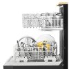 WDP370PAHB Whirlpool Portable Dishwasher with 12 Place Settings Capacity - Black-4