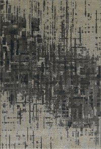5 x 8 Medium Pewter Gray Area Rug - Upton