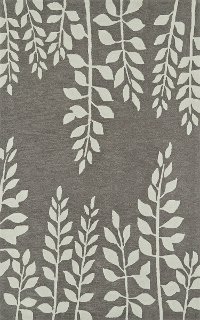5 x 8 Medium Graphite Gray Area Rug - Journey