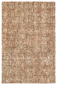 CALISA/CS5KA5X8 Calisa 5 x 8 Kaleidoscope Rust Area Rug