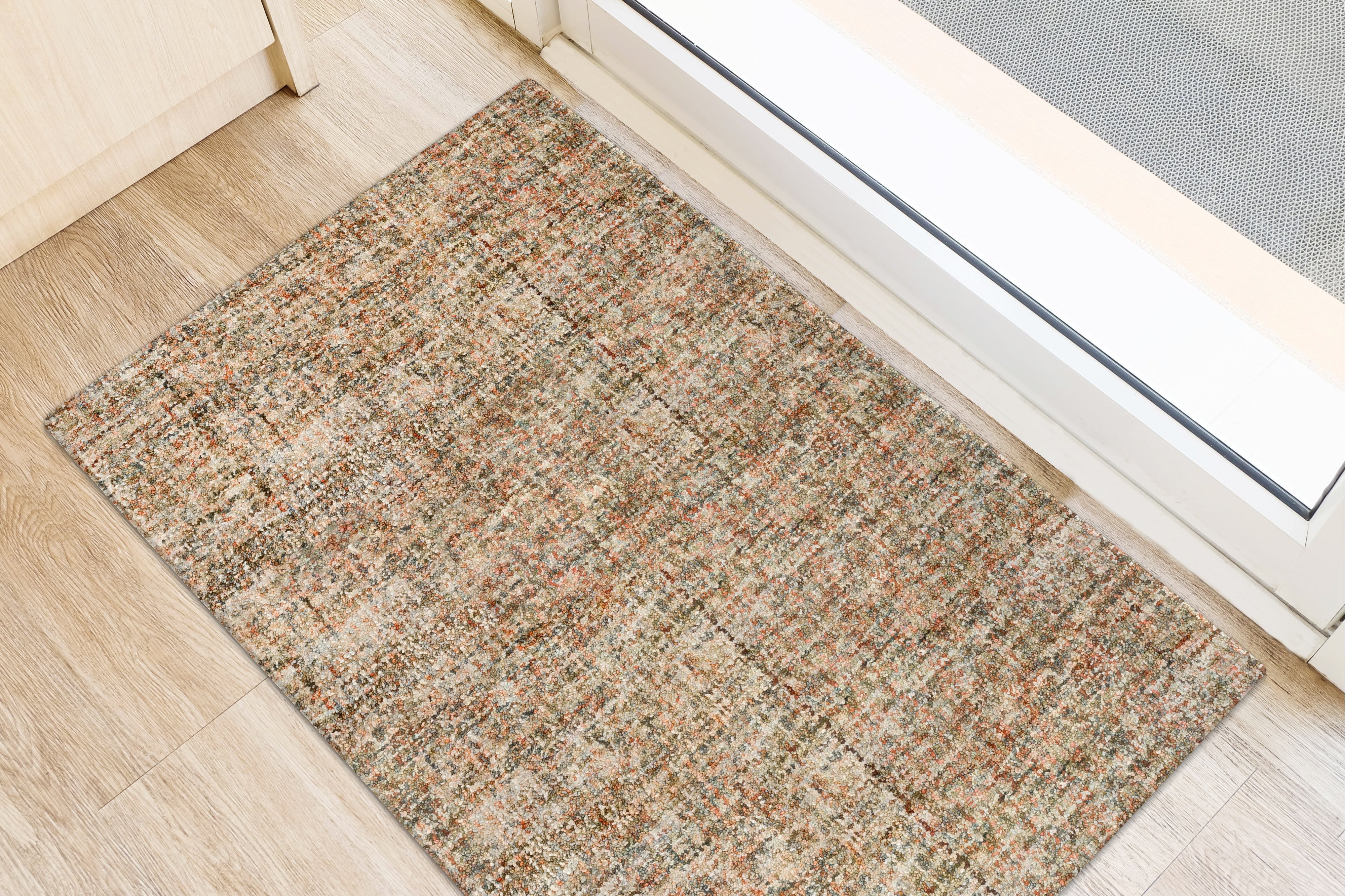 CALISA/CS5KA8X10 Calisa 8 x 10 Kaleidoscope Rust Area Rug-4