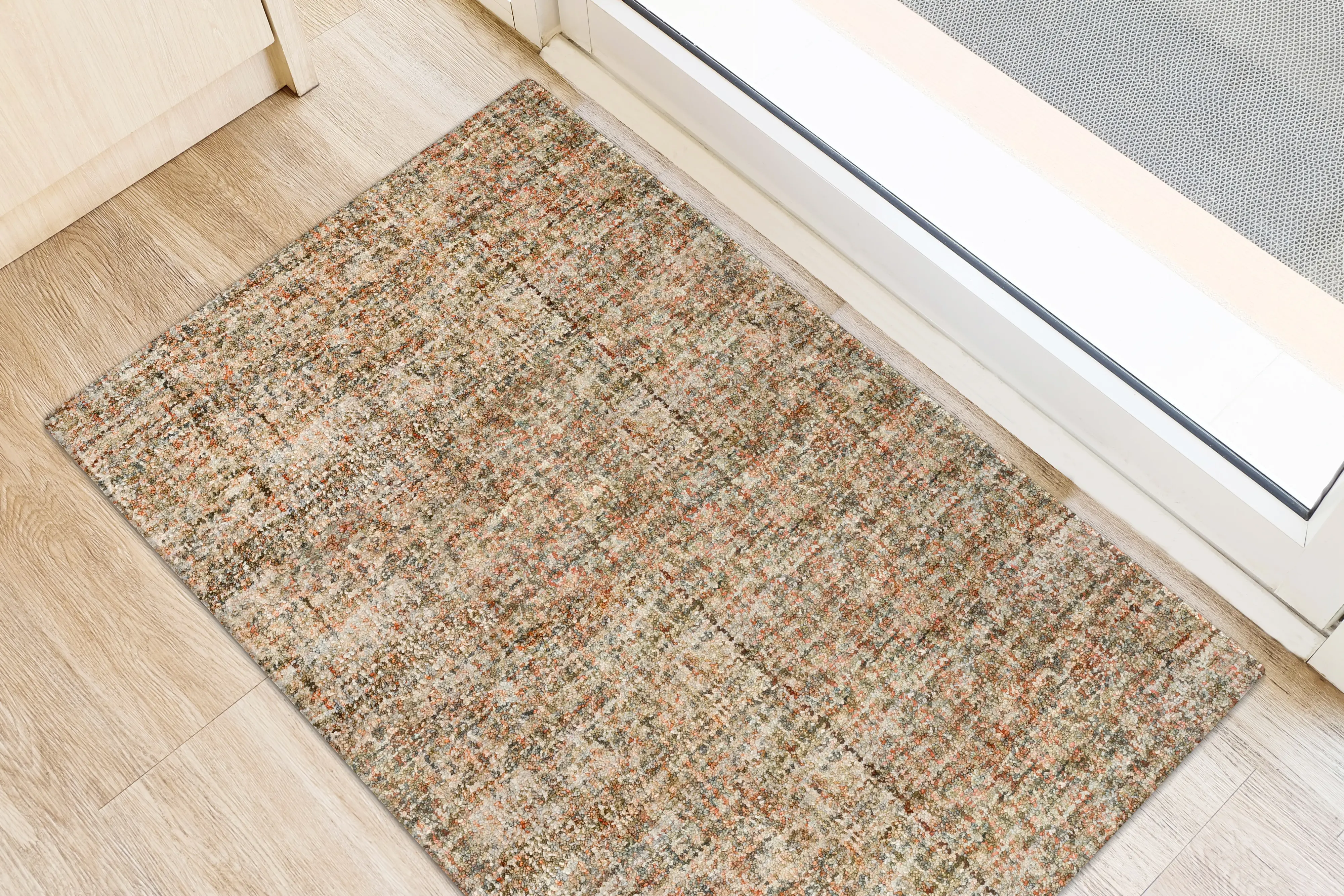 CALISA/CS5KA8X10 Calisa 8 x 10 Kaleidoscope Rust Area Rug-4