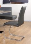 Clearance Gray Modern Dining Chair - Zenith
