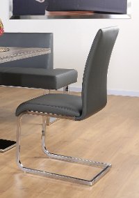 Gray Modern Dining Chair - Zenith