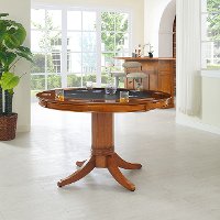 KF14003-DC Game Table with Pedestal Base - Reynolds