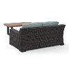 KO70097BR Mist and Brown Wicker Patio Furniture 2 Piece Set - Beaufort-5