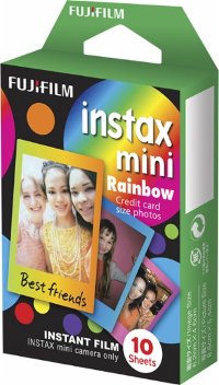 16437401 FujiFilm Mini Instamax Rainbow Instant Film-2