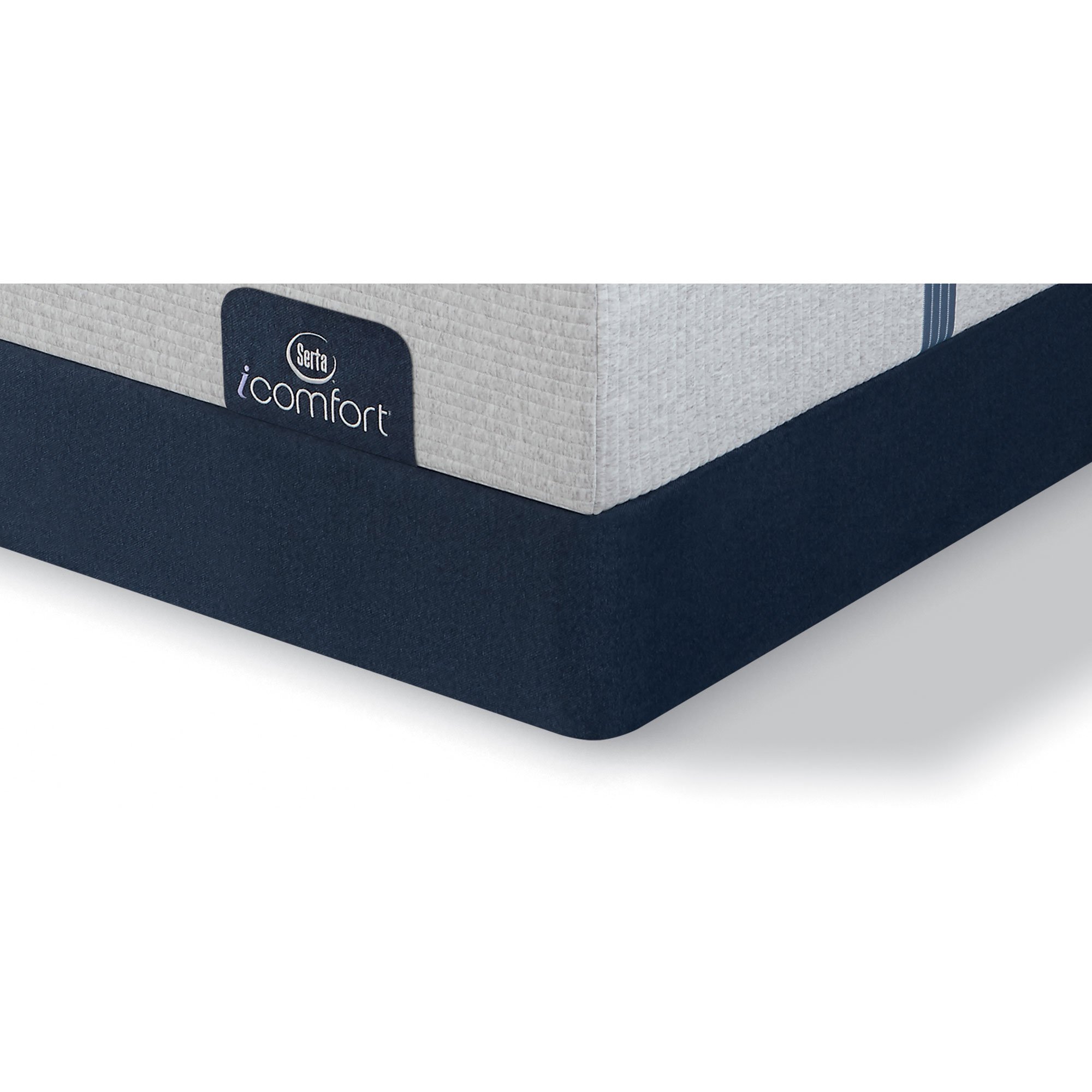 SET Serta Standard Split King Box Spring - Blue iComfort-2