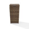 CO7306-WB Outdoor Wicker Trash Can - Bradenton-2