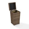 CO7306-WB Outdoor Wicker Trash Can - Bradenton-4