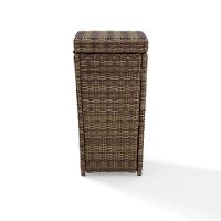 CO7306-WB Outdoor Wicker Trash Can - Bradenton-5