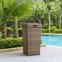 CO7306-WB Outdoor Wicker Trash Can - Bradenton-7