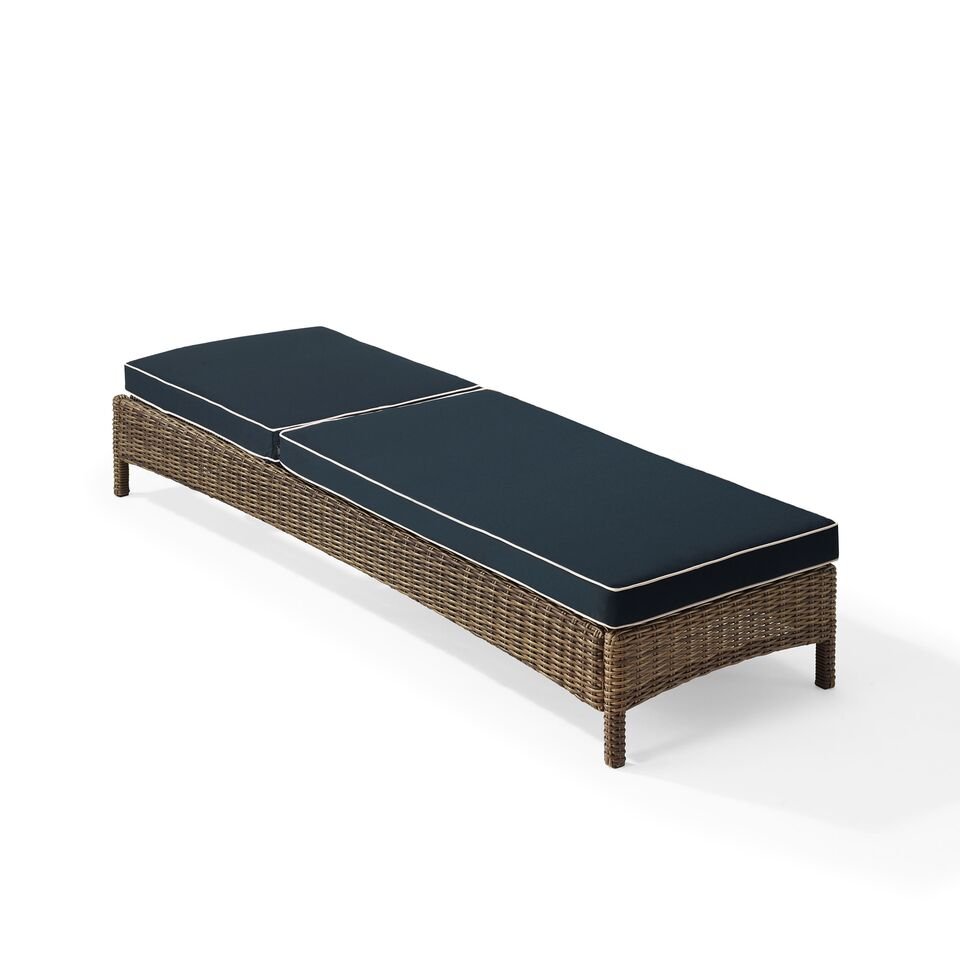 KO70070WB-NV Bradenton Navy Outdoor Wicker Chaise Lounge-4