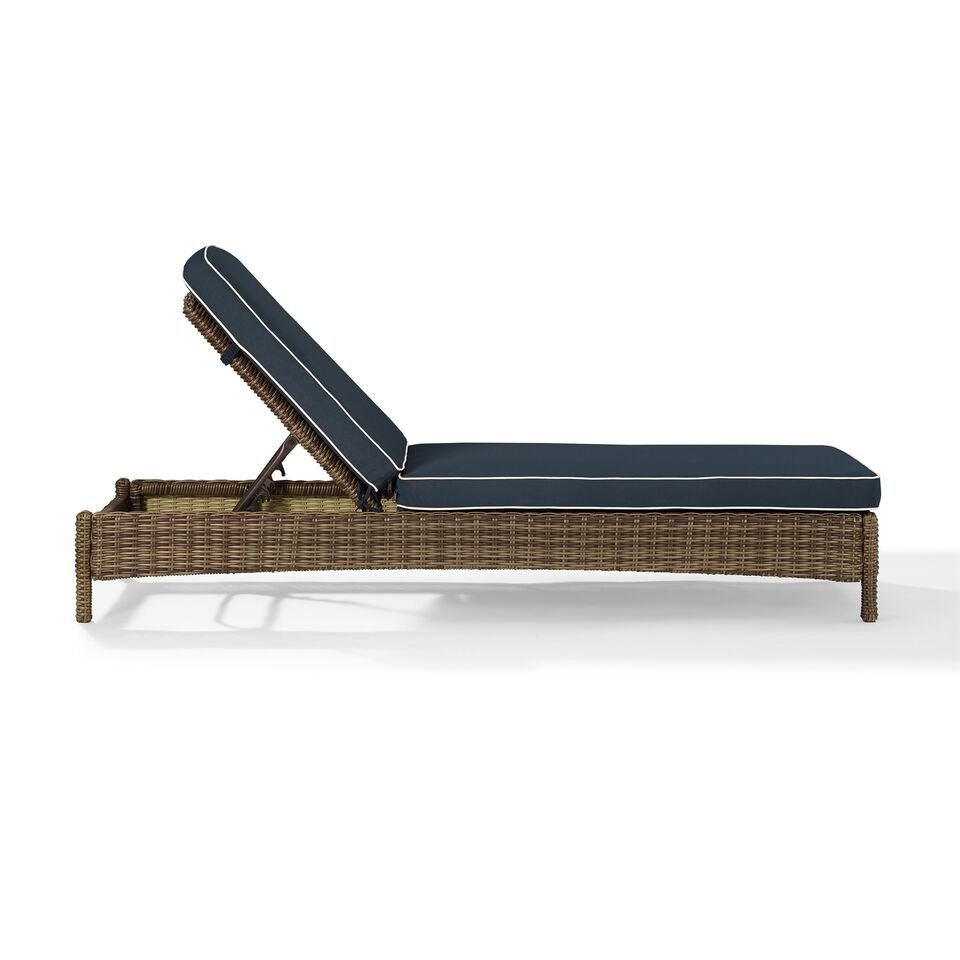 KO70070WB-NV Bradenton Navy Outdoor Wicker Chaise Lounge-5
