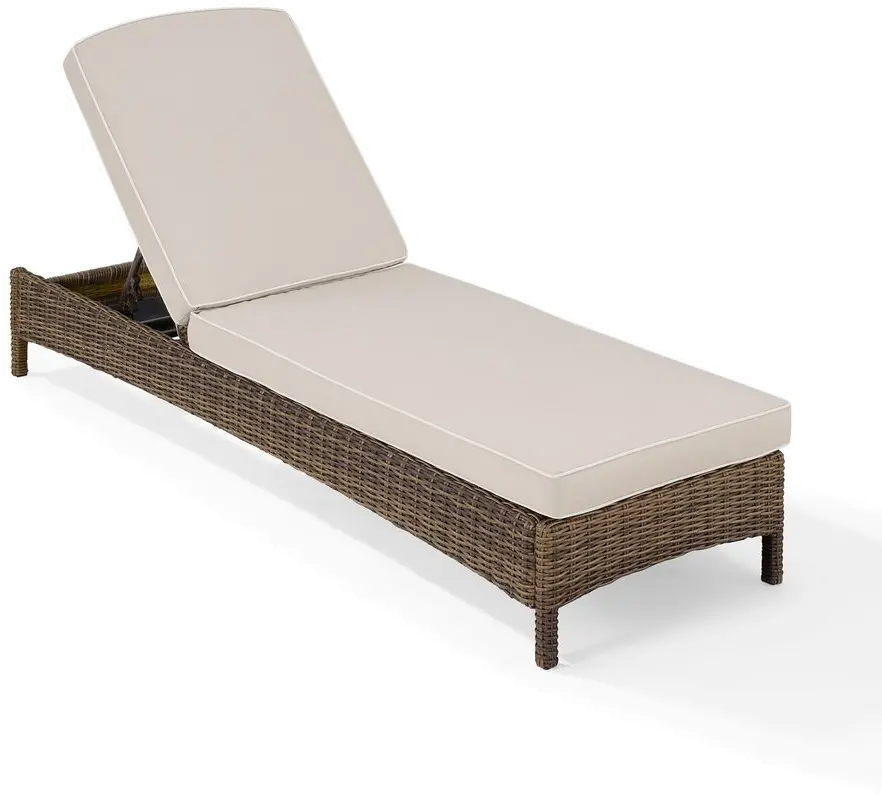 KO70070WB-SA Bradenton Sand Outdoor Wicker Chaise Lounge-2