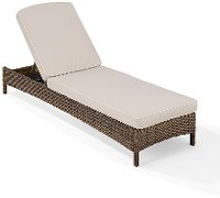 KO70070WB-SA Sand Outdoor Wicker Chaise Lounge - Bradenton-2