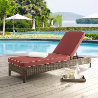 KO70070WB-SG Bradenton Sangria Outdoor Wicker Chaise Lounge
