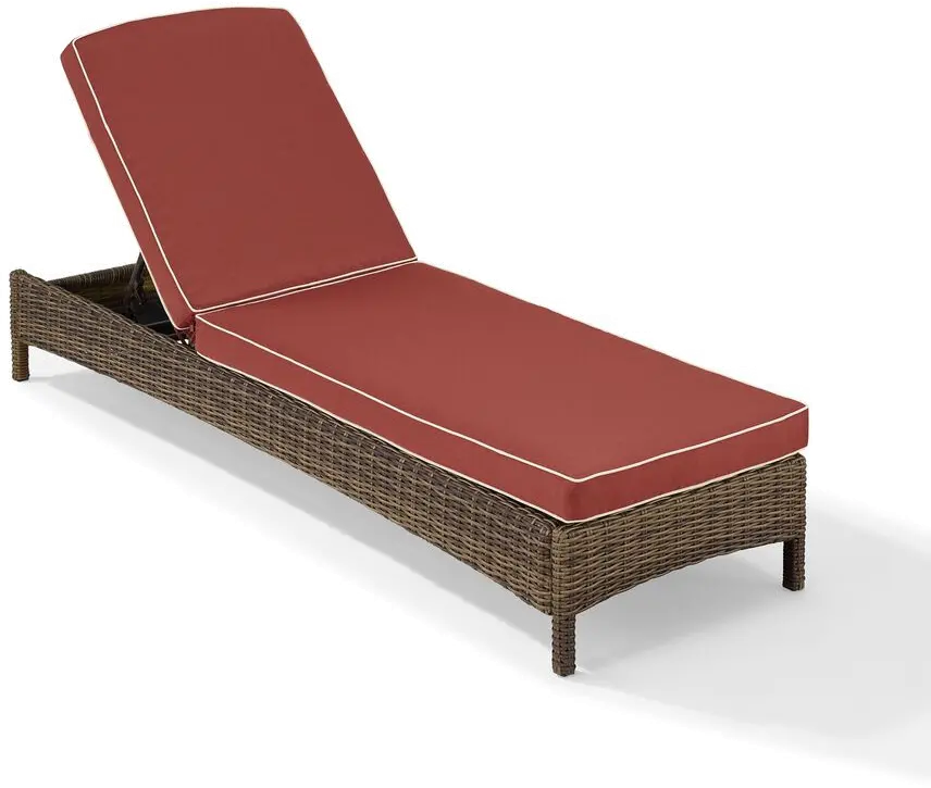 KO70070WB-SG Bradenton Sangria Outdoor Wicker Chaise Lounge-2