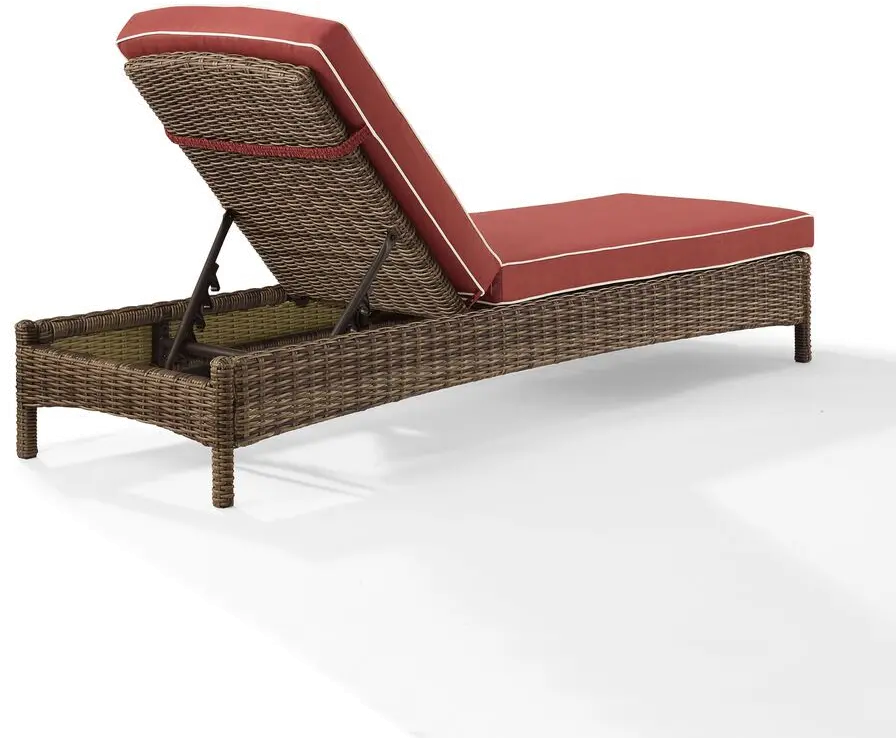 KO70070WB-SG Bradenton Sangria Outdoor Wicker Chaise Lounge-6