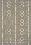 4 x 6 Small Barley Tan Indoor-Outdoor Rug - Finesse-Tower Court