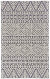 8 x 11 Large Pearl Gray Area Rug - Primrose-3