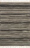 Magnolia Home Furniture 4 x 6 Small Black & Ivory Area Rug - Mikey-2