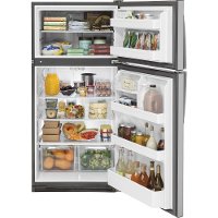 GTS21FSKSS GE 20.8 cu. ft. Top Freezer Refrigerator - 31 Inch Stainless Steel