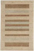 3495RS03000500700 Simply Gabbeh 3 x 5 Stucco Beige Area Rug