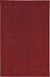 5 x 8 Medium Red Clay Area Rug - Simply Gabbeh