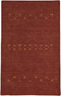 3495RS03000500800 3 x 5 Small Adobe Red Area Rug - Simply Gabbeh