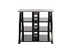 Highboy Black TV Stand - Cruise