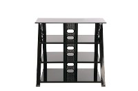 Highboy Black TV Stand - Cruise