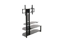 Black Flat Panel TV Stand (44 Inch) - Aviton-2