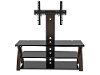 Espresso Brown and Black Flat Panel TV Stand (50 Inch) - Willow