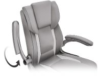 Taupe Gray Executive Office Chair-2