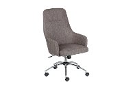 Gray Tweed Mid Back Office Chair