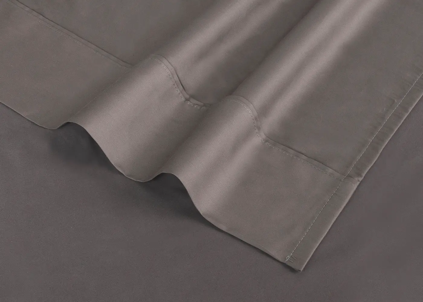 BGS21ASFK Bedgear Gray Hyper Cotton King Bed Sheets-3