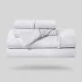 BGS199306 BedGear White Hyper Cotton King Bed Sheets