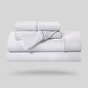 BGS21AWFW Bedgear White Hyper Cotton Cal-King Bed Sheets