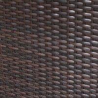 KO70054BR-GY Brown and Gray 5 Piece Wicker Furniture Set - Palm Harbor