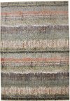 Clearance 8 x 11 Large Coral, Green, and Gray Area Rug - Sonoma
