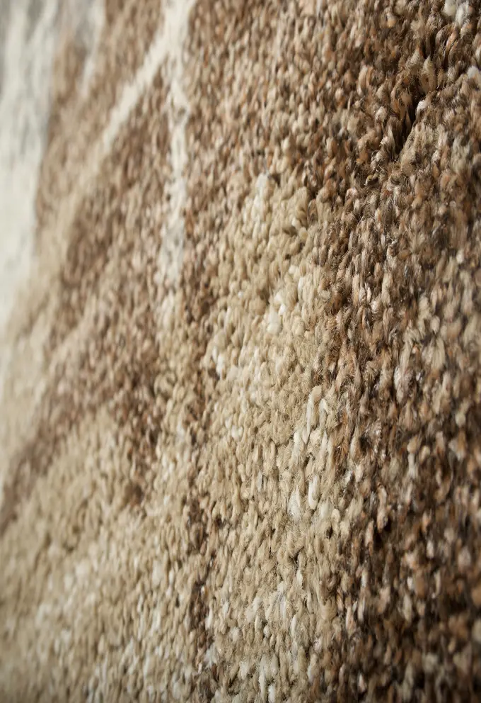 5 x 8 Medium Brown, Ivory, and Gray Area Rug - Granada-3