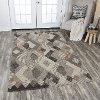 5 x 8 Medium Brown Area Rug - Idyllic -2